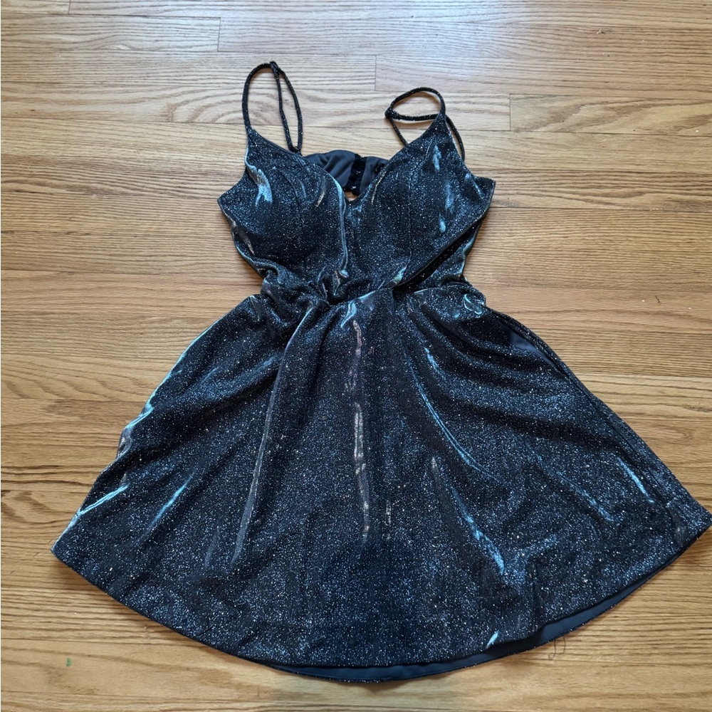Sparkling Black Dress